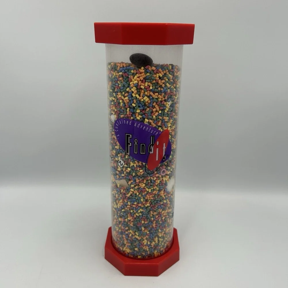 Find It A Contained Adventure Sensory Game In A Tube Red Calming Toy